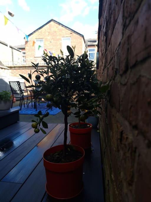 マンチェスター Gorgeous Edwardian Terrace In Old Traffordヴィラ エクステリア 写真